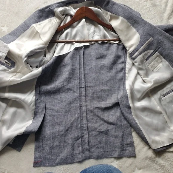 Piacenza Bespoke Suitsupply Linen-Wool-Silk Size 48 - Picture 4 of 12